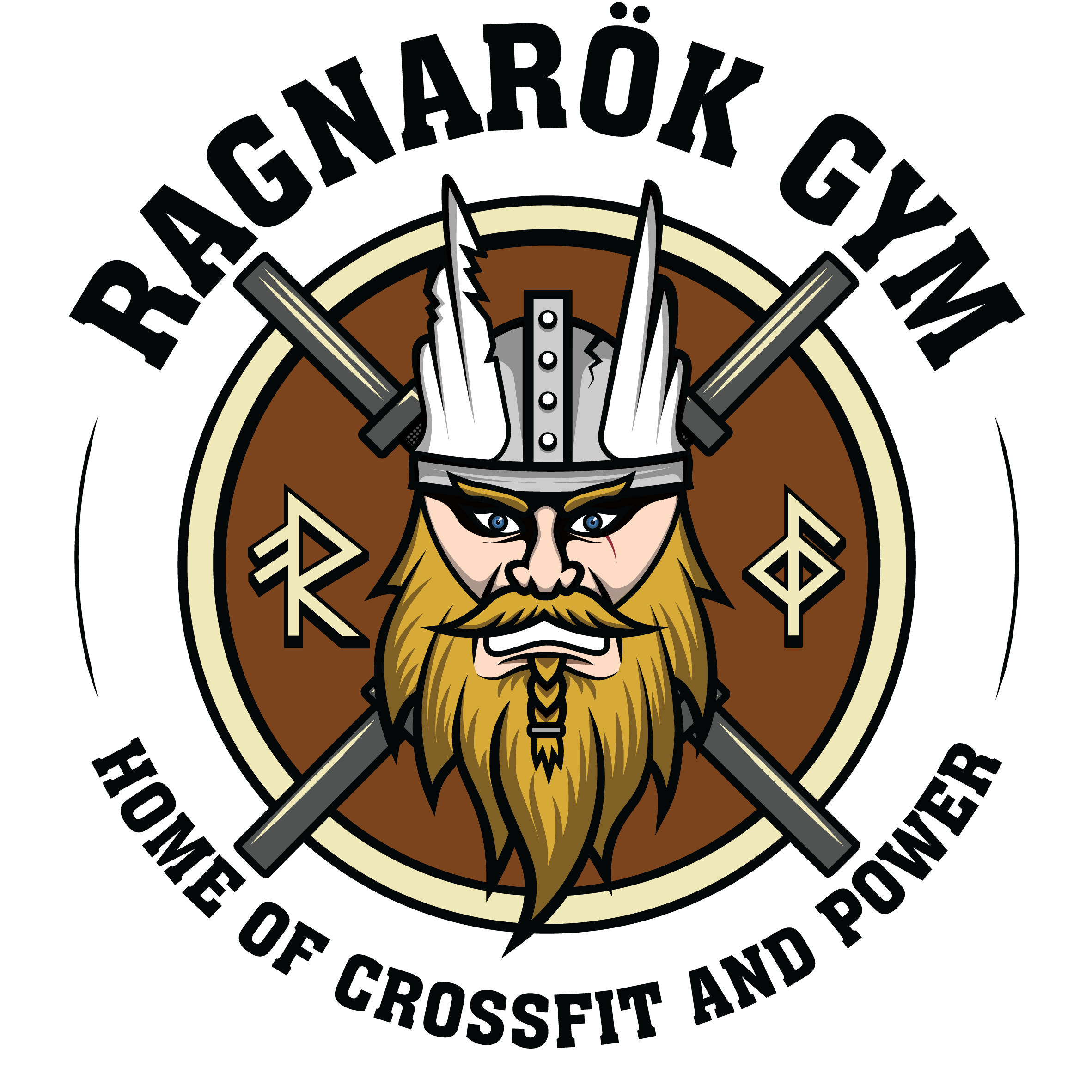 Logo Couleur Ragnarok Gym Amiens PNG