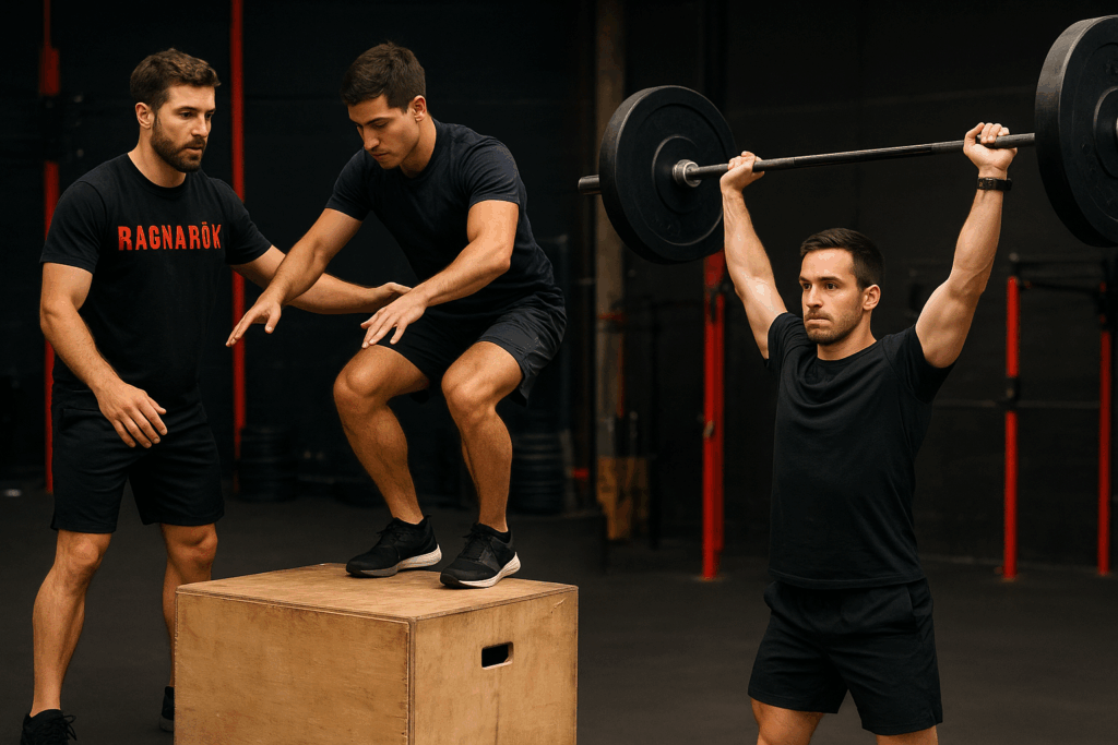 Ragnarök gym crossfit force amiens haltérophilie salle de sport coaching coach Rogue Hyrox Course games eps