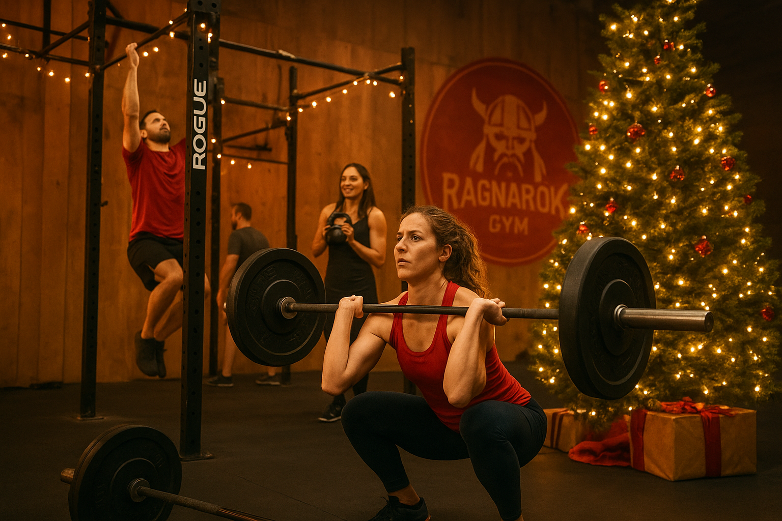 Ragnarök gym crossfit force amiens haltérophilie salle de sport coaching coach Rogue Hyrox Course games eps apprentissage santé noël fêtes